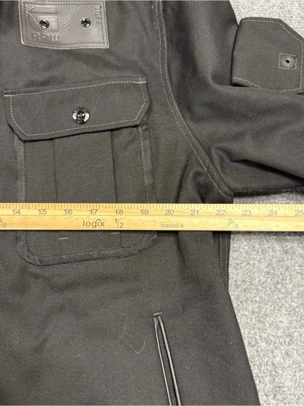 G-Star RAW RF Service Overshirt in Dk Black